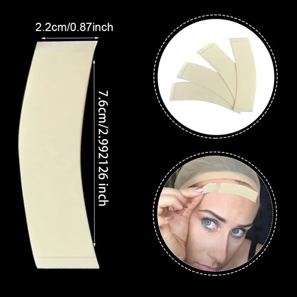 Hot Selling Ultra Hold Wig Double Sided Tape Strong Adhesive Hair System Extension Strips Waterproof For Toupees/Lace Wig