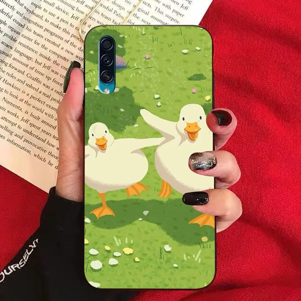 Duck Phone Case For Samsung A 10 11 12 13 20 21 22 30 31 32 40 51 52 53 70 71 72 73 91 13 shell