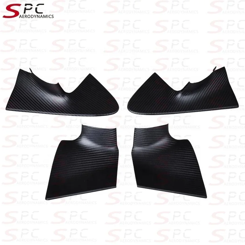 SPC 720S Dry Carbon Fiber Door Handle for Mclaren 720S Prepreg Carbon Fiber Door Handle Cover for Mclaren 720S Car Parts