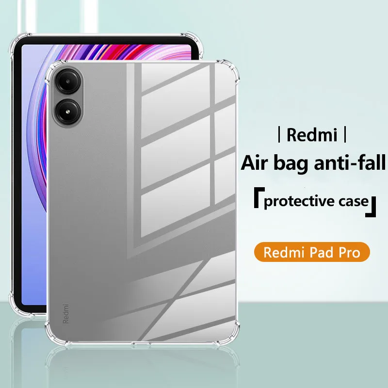 

Прозрачный чехол из ТПУ для Xiaomi Redmi Pad Pro 12,1 дюймов 2024 дюймов MiPad 6S Pro Redmi Pad SE 11 дюймов Pad10.61 Xiaomi Pad 6 6Pro 5 5Pro