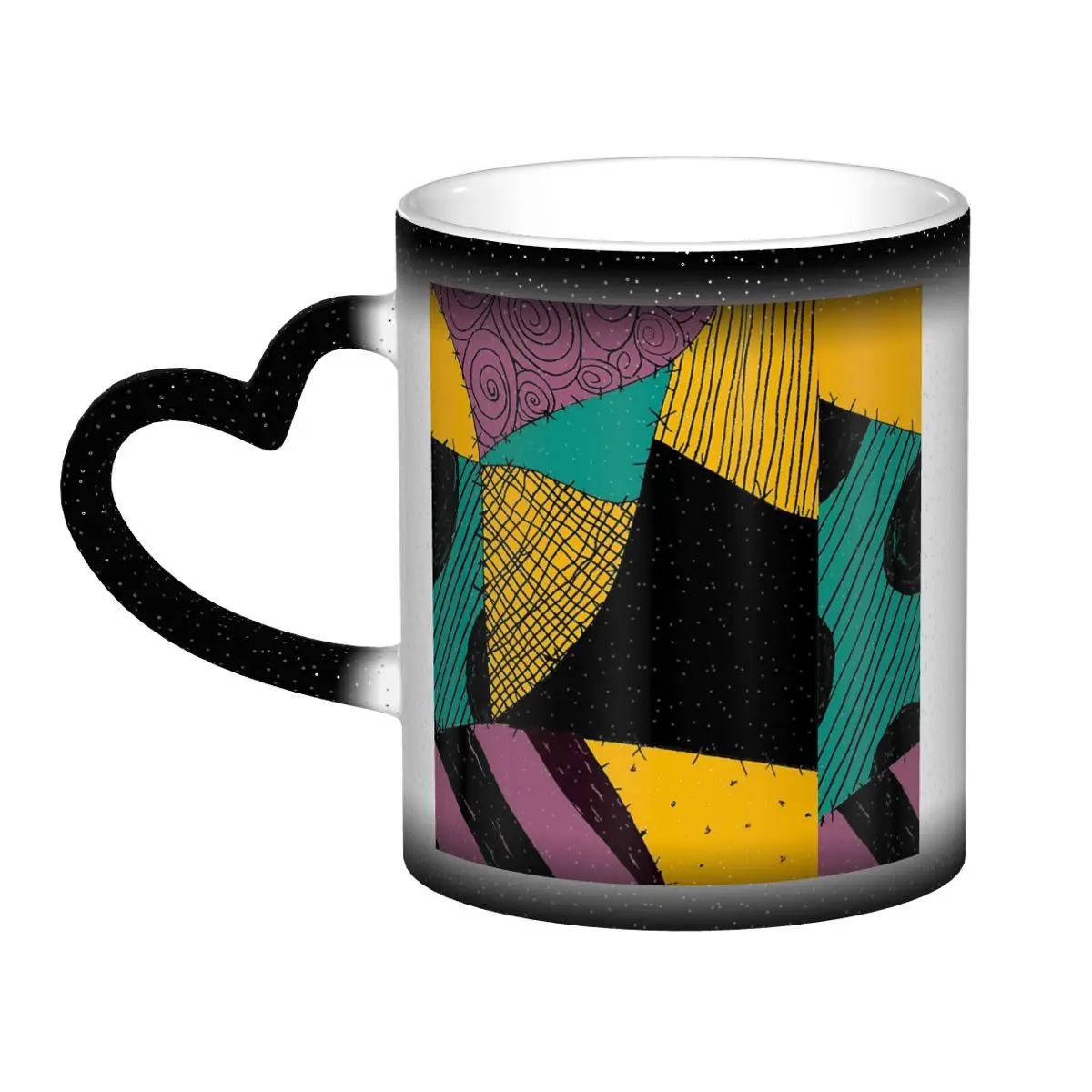 Sally's Dress. The Nightmare Before Christmas. Mug Funny Ceramic Coffee Cups Tea Mugs Milk Cup Drinkware Gifts for Woman Man