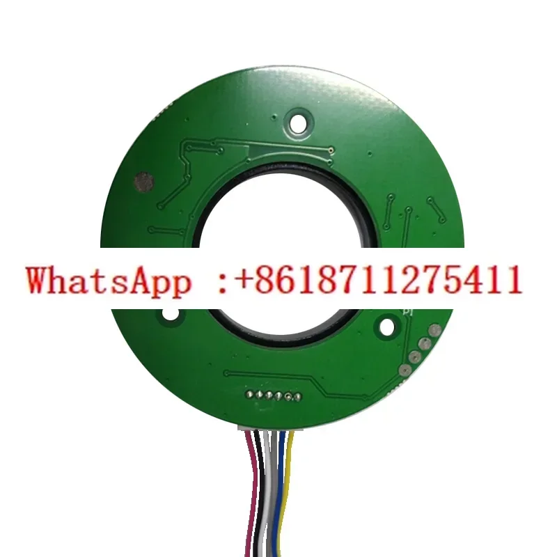 

Hollow magnetic ring encoder large aperture single coil absolute 14 bit RS485 communication interface