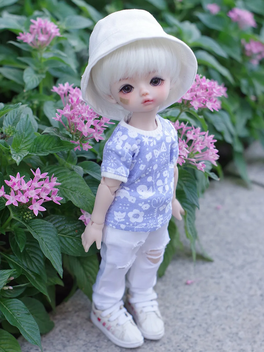 BJD Clothes Pants Doll Cowboy Long Pants With No Holes Or Holes For 1/4 1/6 BJD MSD MDD YOSD Doll Clothes Accessories