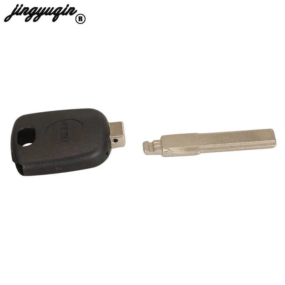 Jingyuqin 10pcs KEYDIY Universal Transponder Car Key Shell Case KD/VVDI Blades Head con alloggiamento porta Chip