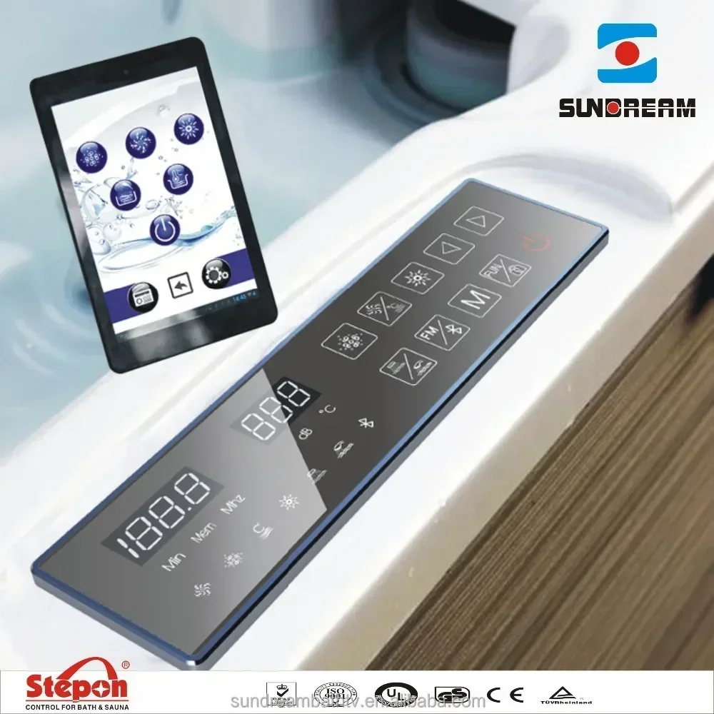 2025Sundream Bathtub control box Massage Bathtub Spa Control Panel & Whirlpool Hot Tub Computer Controller Board System for Bath