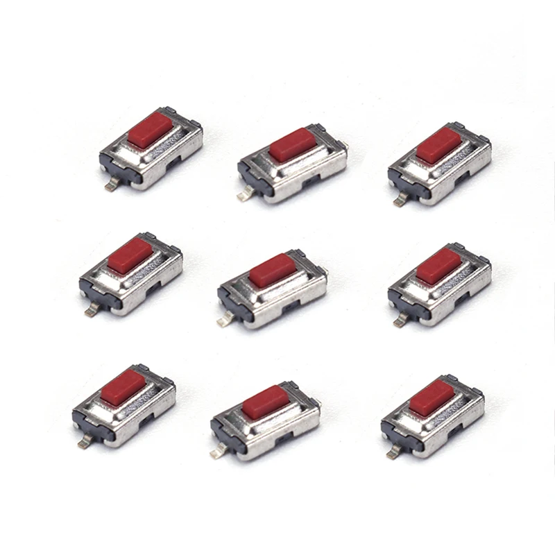 40 Stück SMD Tactile Push Button Mikroschalter 3x6x2,5mm Momentary Zweipolig für MP3 MP4 Player – Detail 3