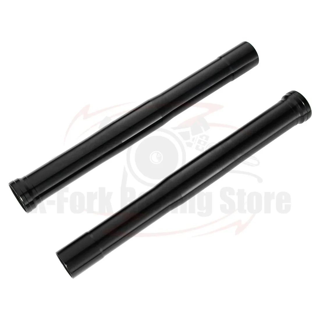 487mm Front Fork Outer Tubes Pipes For  Triumph Street Triple 675 R 2007 2008 2009 2010 2011 2012 Schok Bars Stem Black Pair