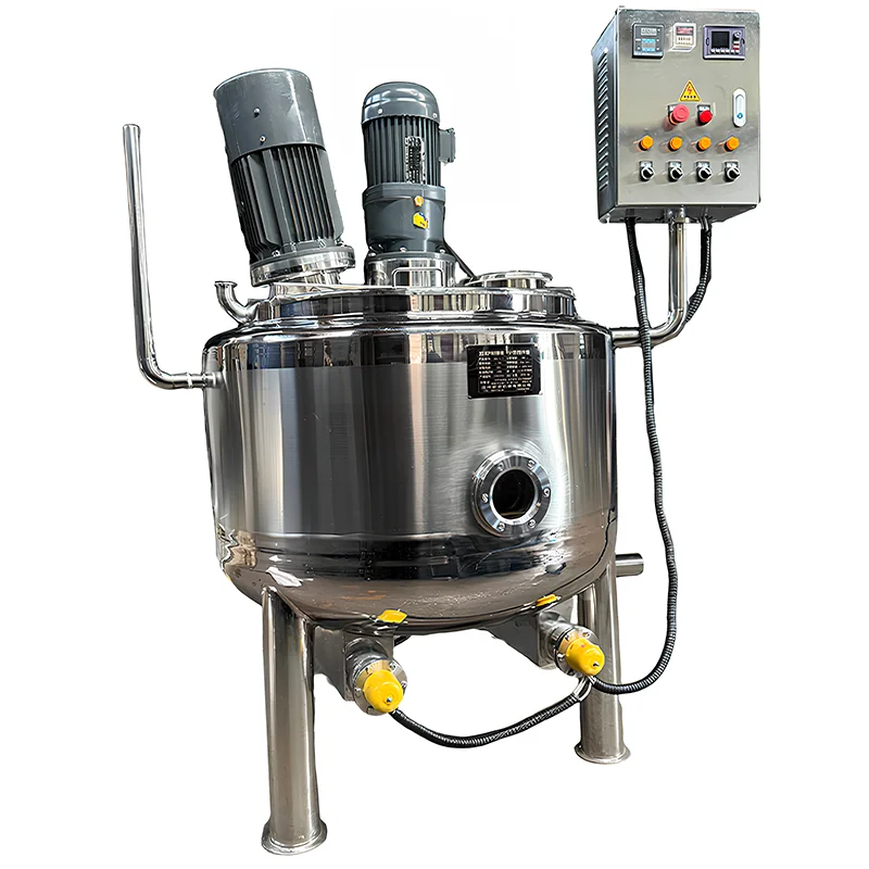 Hot Sale 500L Homogenizer Emulsifier High Shear Emulsifying Homogenizer Mixer for Ice-cream, Juice Processing