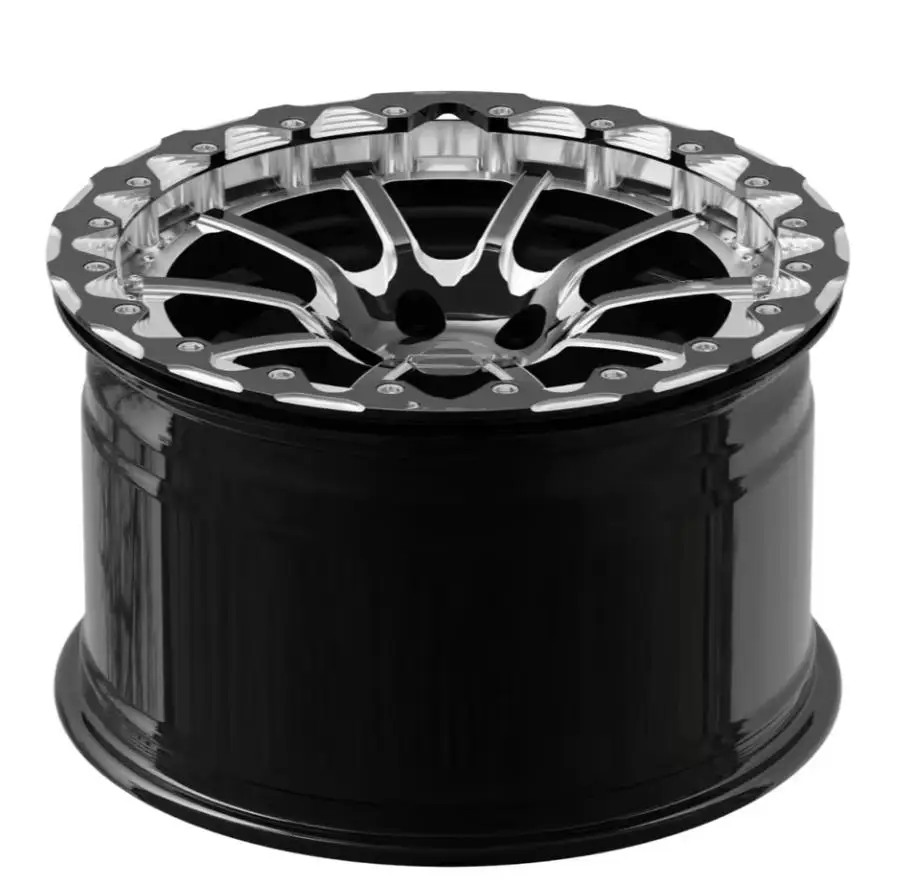 JXRD 15X9 15X10 2-piece Forged Beadlock Wheels 5X112 5x120 17 18 Inch Wheels For Corvette M3 E46 E90 F80 G80 M4 Gt3 Gt Dtm M5 V8