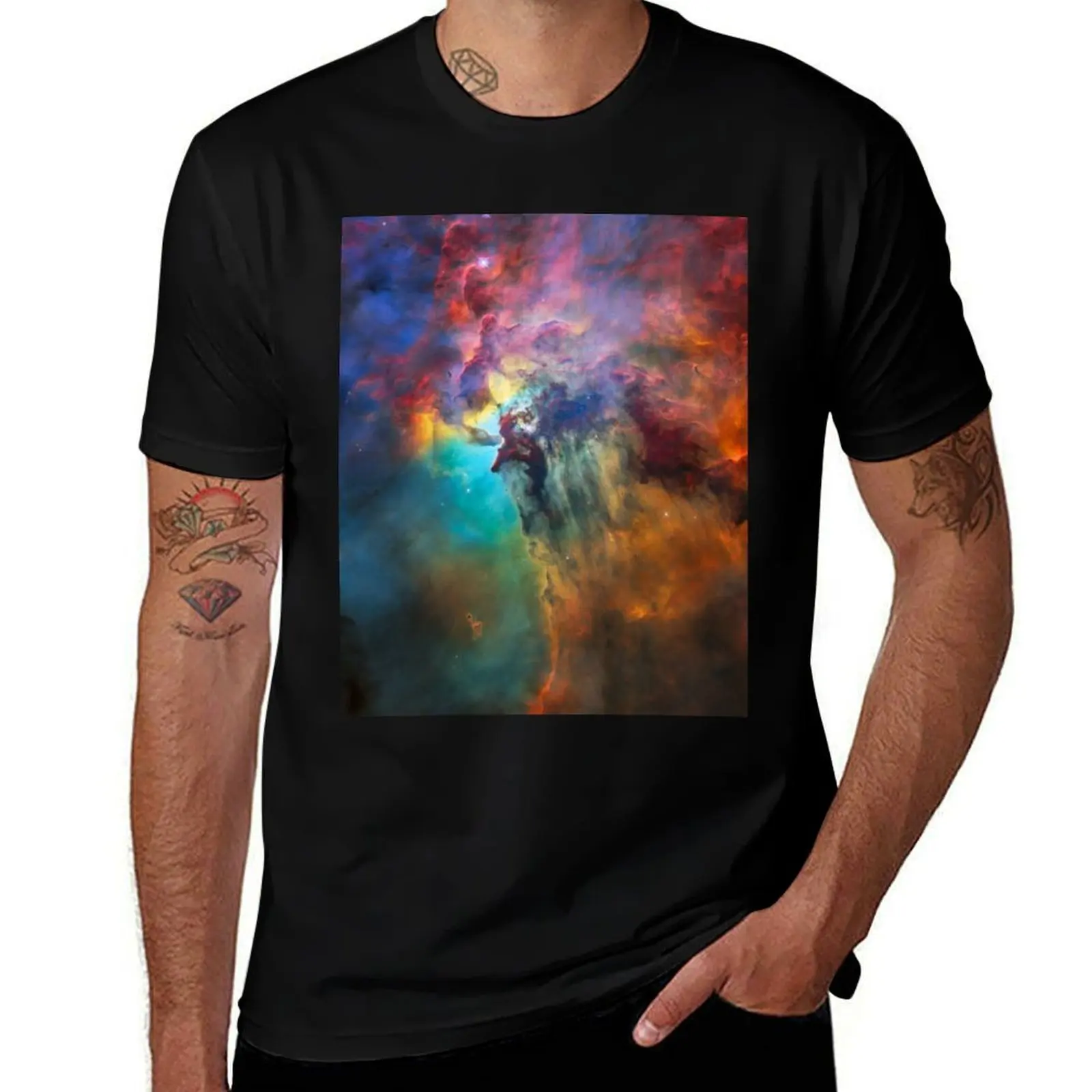 Lagoon Nebula T-Shirt t shirt man designer man t shirts cotton T-Shirt