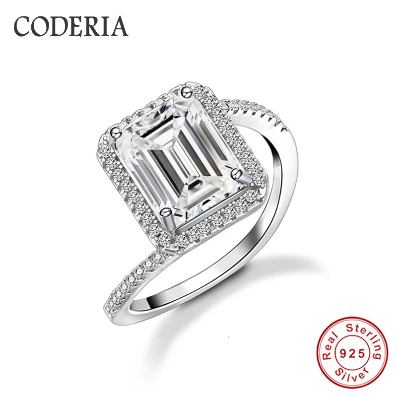 Coderia Anillo de Esmeralda Cortada en Escalonado con Moisanaita VVS1 DColor 4 CT: Mi Experiencia Real como Novia que Buscaba una Alternativa al Diamante Auténtico