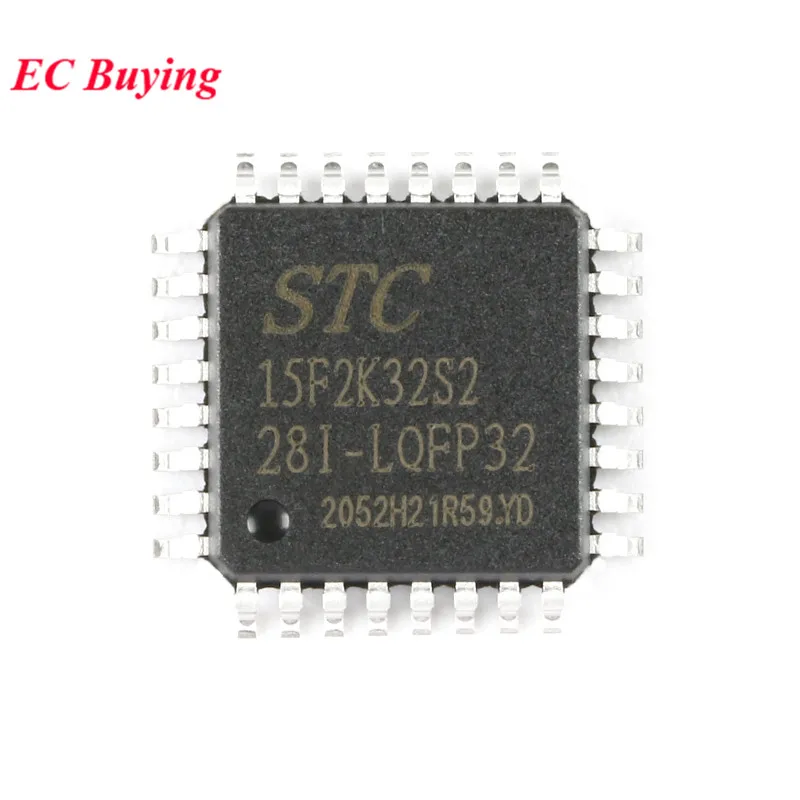 STC15F2K32S2 STC15F2K32S2-28I STC 15F2K32S2 LQFP32 Enhanced 1T 8051 Microcontroller MCU IC Controller Chip 15F2K32S2-28I