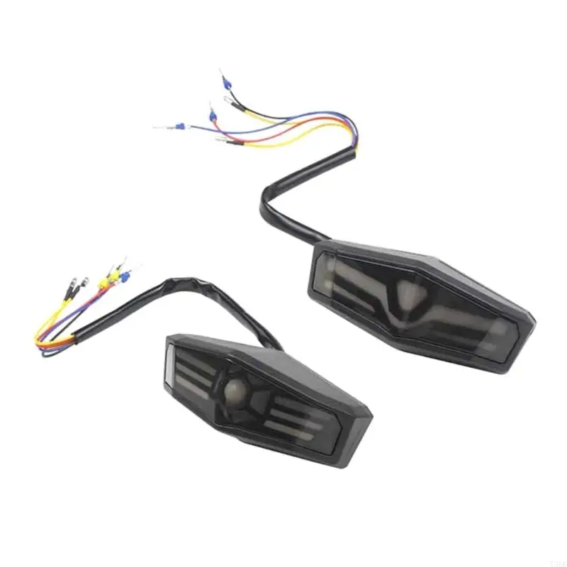 

T3EF Enhances Safety Motorcycle LED Tail Light Assembly with License Illumination