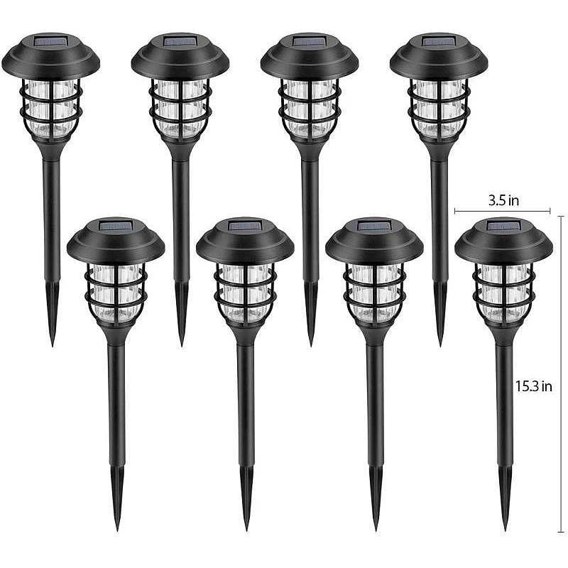 1/2/4/pcs Solar Striped Lawn Light LED Household Outdoor Waterproof Yard Light Garden Park Ground Landscape Decorative Light