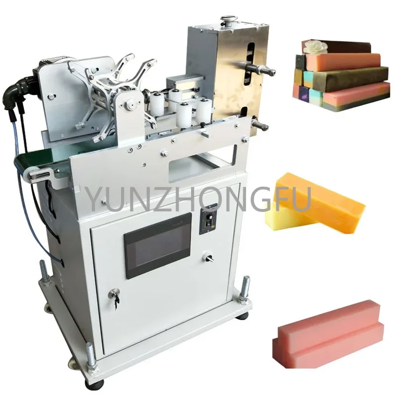 Automatic Soap Bar Cutter Electric Cutting Toilet Laundry Soap Making Production Machine