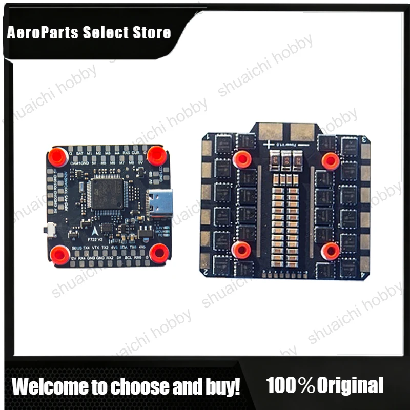 AP13-8S Lipo F405 V3 FC&ESC Stack 100A 4-in-1 Electronic Speed Controller SPL06 Barometer Flight Control W BEC Module For FPV Dr