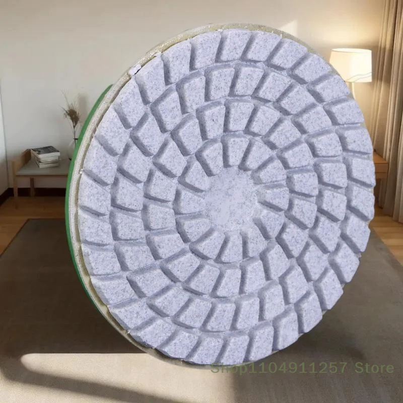 

1 Pc 80mm Ceramic Tile Trimming Polishing Disc Angle Grinder Dry Polishing Marble Quartz Stone Chamfering Grinding Edge Tool