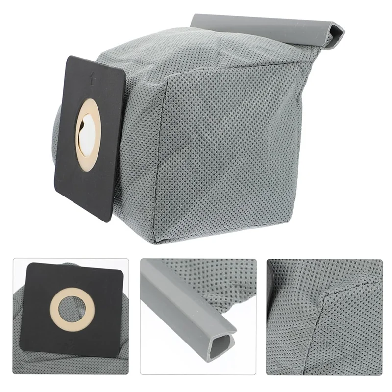 أكياس بديلة للمكنسة الكهربائية A02V لجمع الغبار الكفاءة المتوافقة مع نماذج التنظيف المنزلية المختلفة