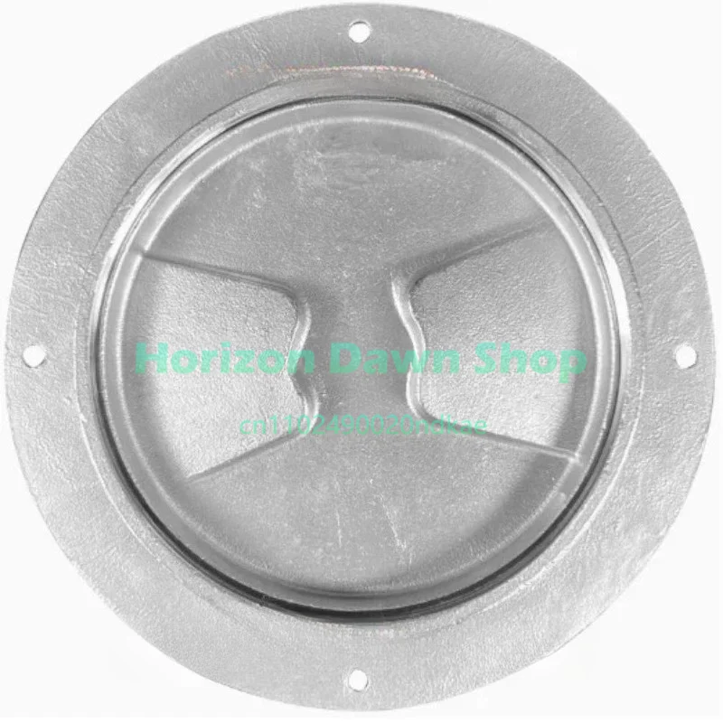 Marine Round Deck Inspection Plate, 316 Stainless Steel Yacht Access Hatch Cover 3-6 Inch