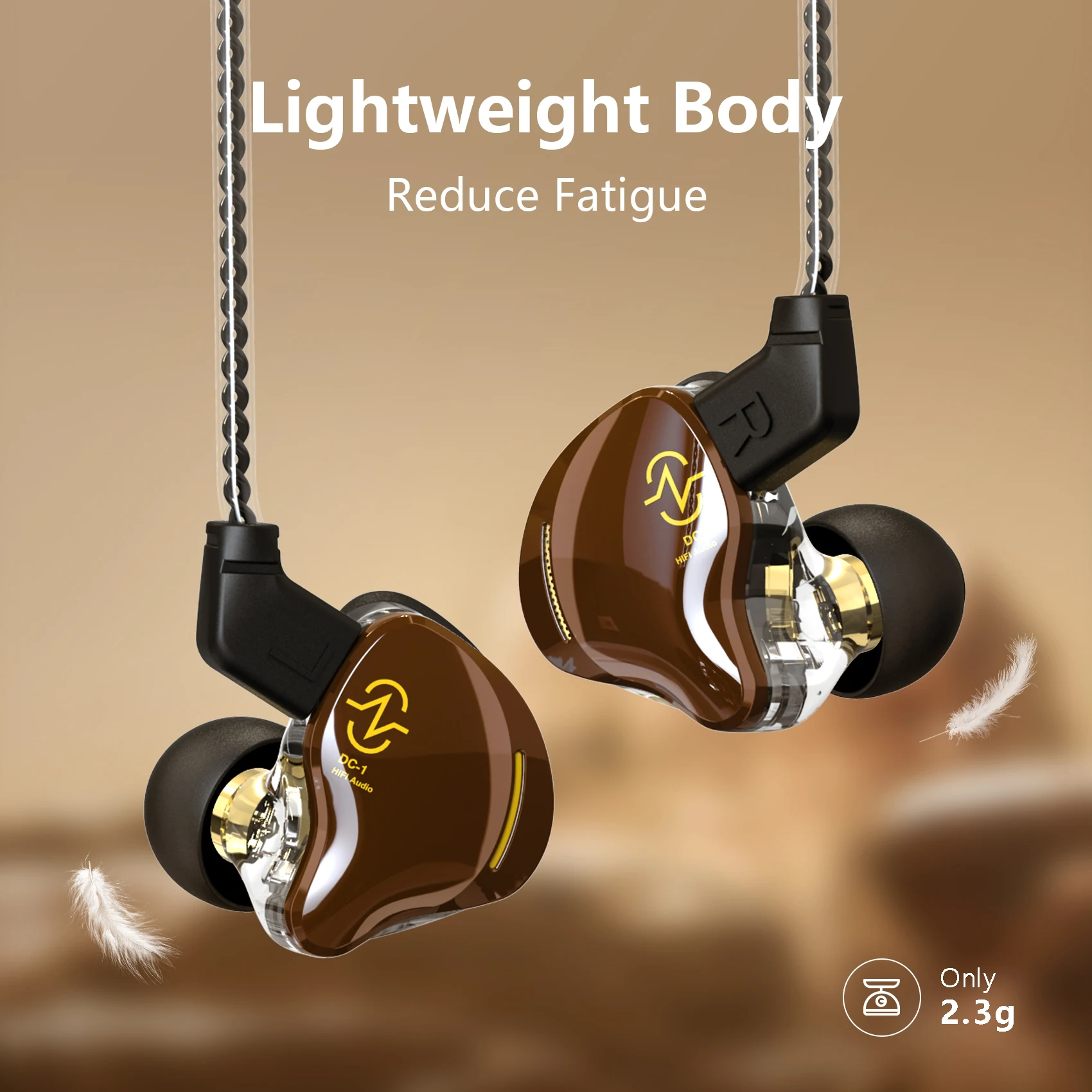 

CCZ-вкладыши Hi-Fi басовые наушники с погружным звуком для барабанщиков, музыкантов, певцов, сценические беруши, запатентованные наушники-вкладыши