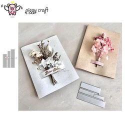 Piggy Craft metal cutting dies cut die mold Buckle frame Scrapbook paper craft knife mould blade punch stencils dies