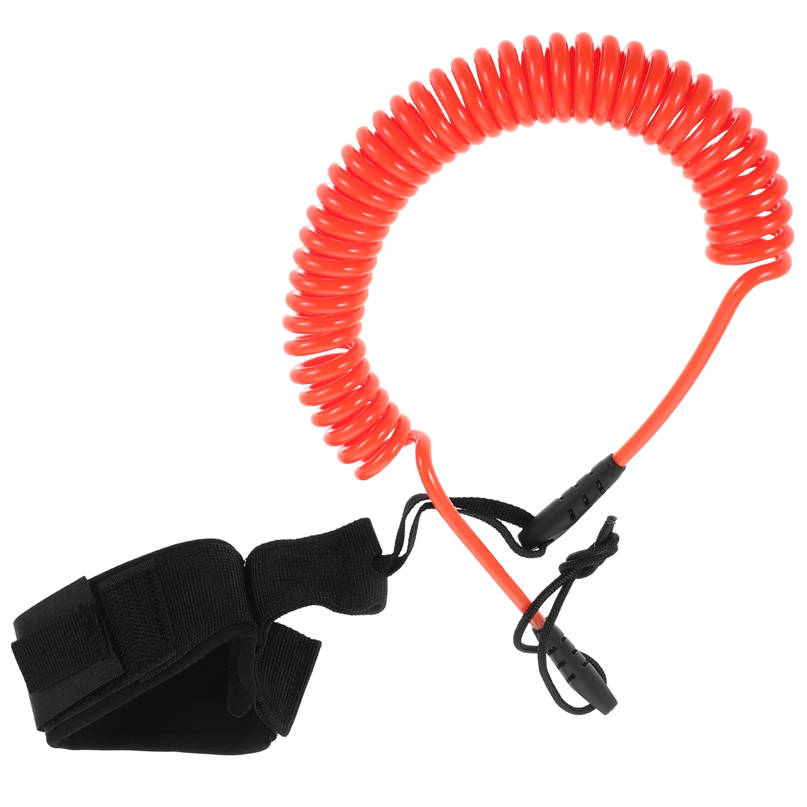 

Coiled Surf Board Leash for Paddleboard Kayak Water Sports - Tpu Material Secure Ankle Wrist Strap Safety Rope