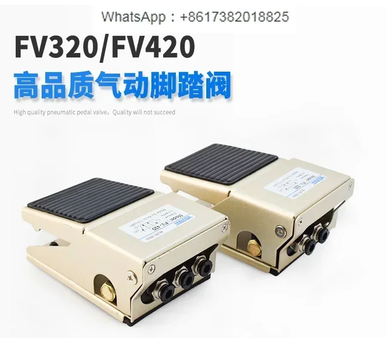 VF200-02G Foot 4F210-08L Pneumatic Foot Valve Switch Cylinder Directional Valve FV420, FV320