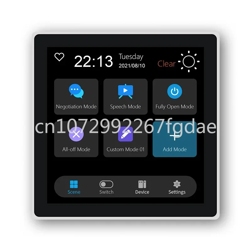 New Smart Home Switch and Scene Panel Zigbee Smart Home Life APP Remote Control Switch Control Lighting