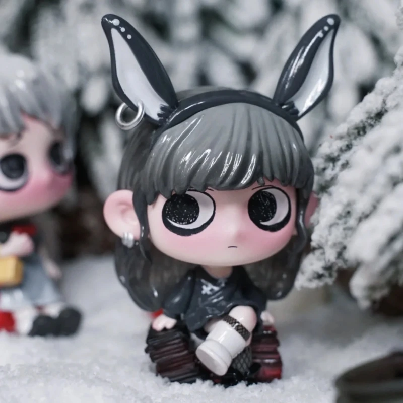 كيكي طريقة الخيانة الذاتية سلسلة صندوق أعمى تماثيل عصرية ألعاب عصرية لطيف سطح المكتب الحلي هدايا الفتيات الزينة #3