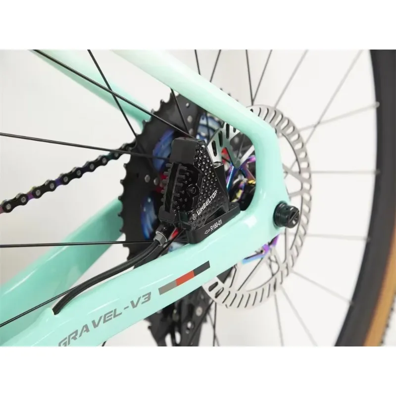

Велосипед 2024 TWITTER Gravel V3 WheelTop, GEX-13S, карбоновый, с радиоуправляемым управлением, гидравлическими дисковыми тормозами, 700*40C, велосипеды, велосипеды для шоссе.