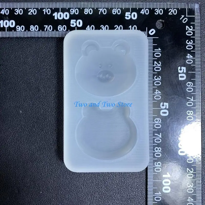 

HX6F Silicone Craft Molds Hamburger Shaped Silicone Clay Molds Silicone Material Perfect for DIY Crafts and Baking
