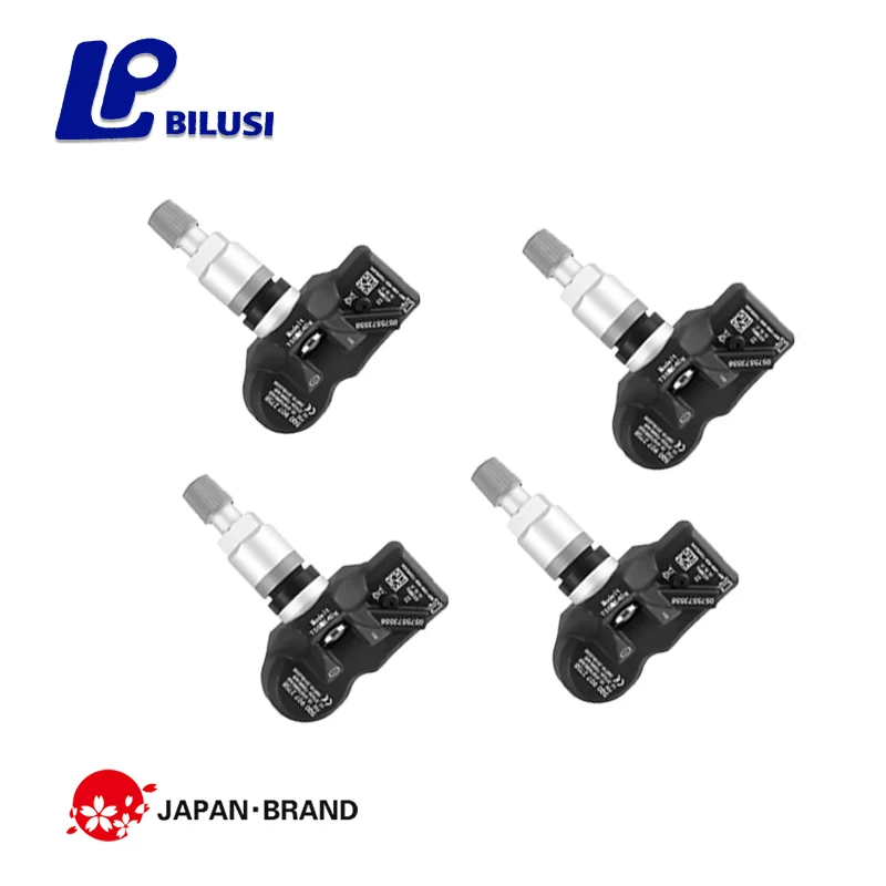 Bilusi 4 قطعة مستشعر ضغط الإطارات 5Q0907275B C 5Q0907275 لأودي سكودا A3 A7 بورش 718 911 كايين فولكس فاجن تيجوان باسات جولف