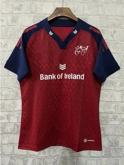 2024 Munster Home Rugby Jersey Shirt 2023/24 MUNSTER HOME RUGBY TRAINING JERSEY size S---5XL