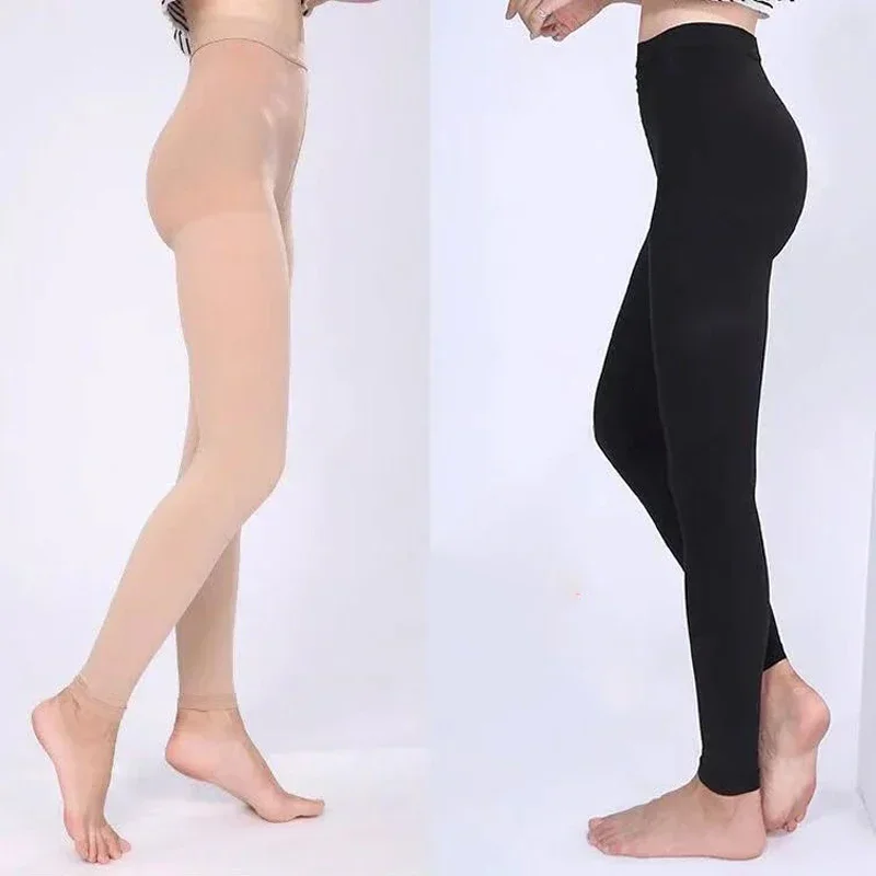 Medical Compression Stockings Varicose Veins Pantyhose Open Toe Compression Pants Brace for Women Socks