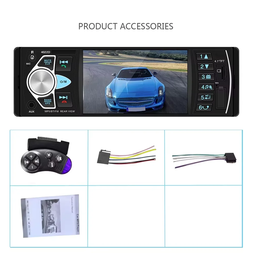 Podofo Car radios 1Din 4\