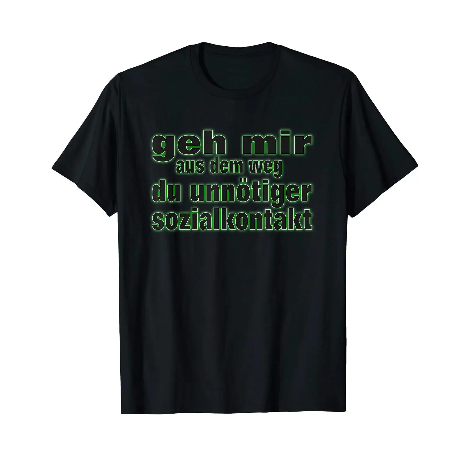 Get out of my way you unnecessary social contact T shirt vintage Washed Breathable Unisex Casual Versatile Stretched streetwear