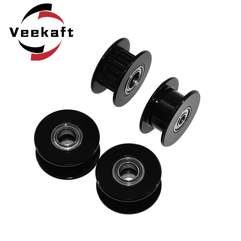 1/2 قطعة 2GT بكرة توقيت المهمل 20 أسنان تتحمل 3/5 مللي متر ، عرض الحزام 6 مللي متر H-نوع بكرة المهمل ، جزء مطبوع ثلاثي الأبعاد #5