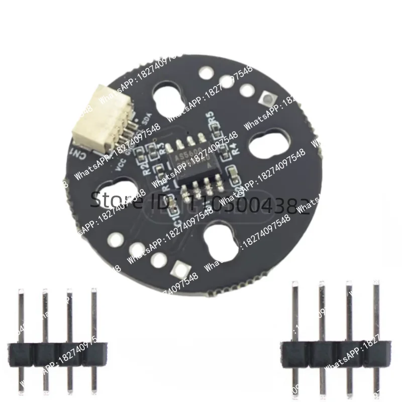 AS5600 Magnetic Encoder 12-bit Programmable Non-contact Magnetic Induction Angle Measurement Sensor Module for Arduino