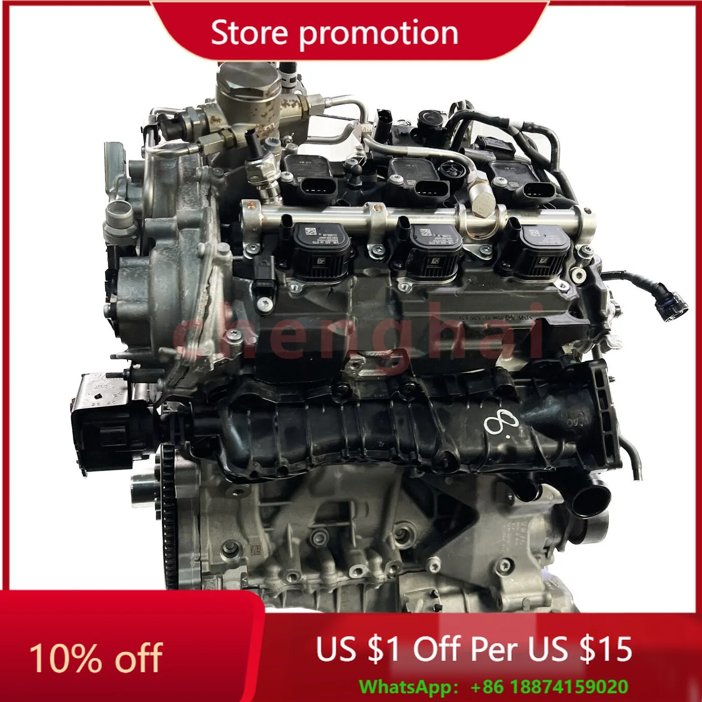 2.9 3.0 CSZ CXT DEC DECA  motor engine for Audi  A8 A6 RS4 RS5 Porsche Panamera S  EA839 2.9 3.0 turbo engine