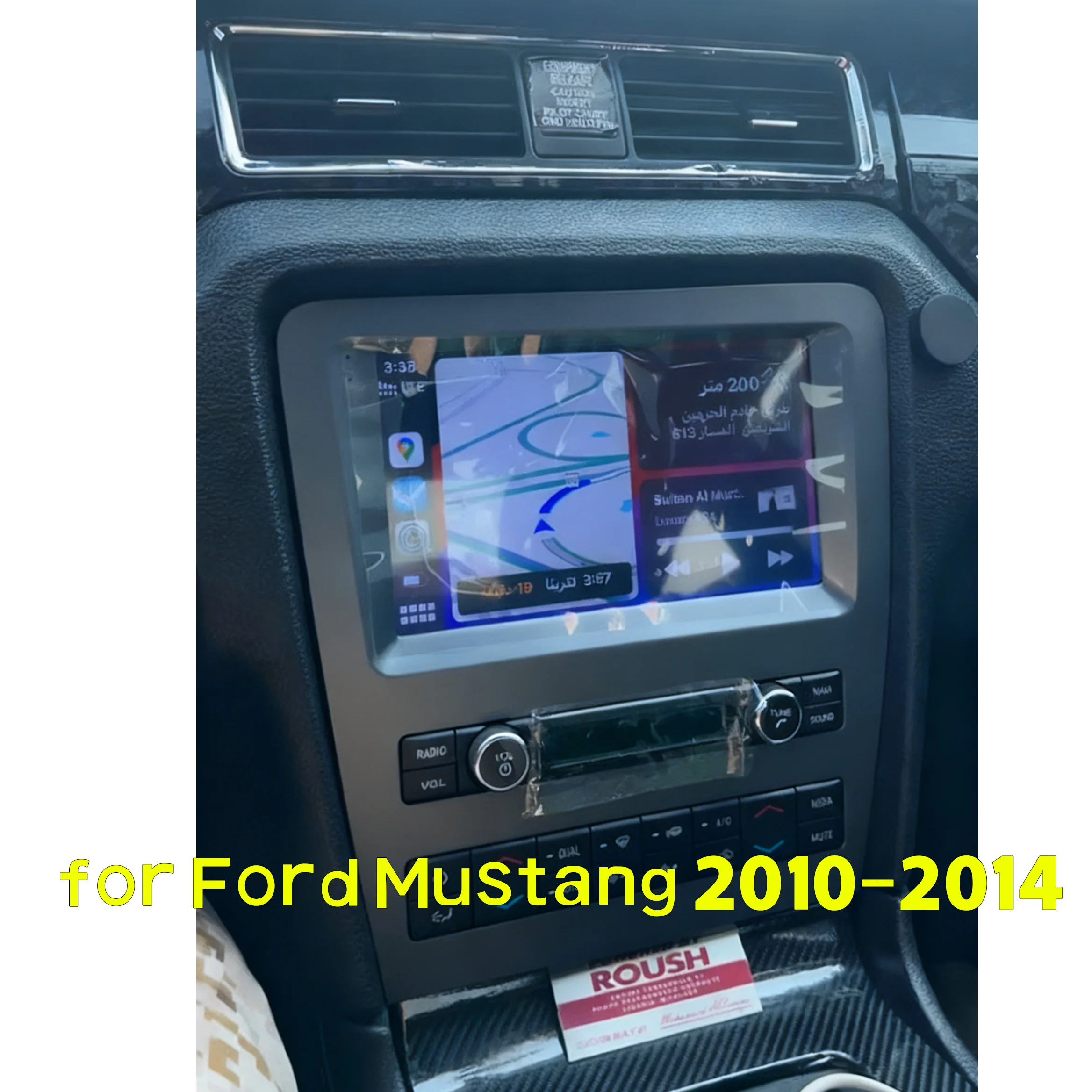 

Car Stereo Multimedia Video Player GPS Navigation 9.7inch with Android 13 Carplay Android Auto for Ford Mustang 2010-2014