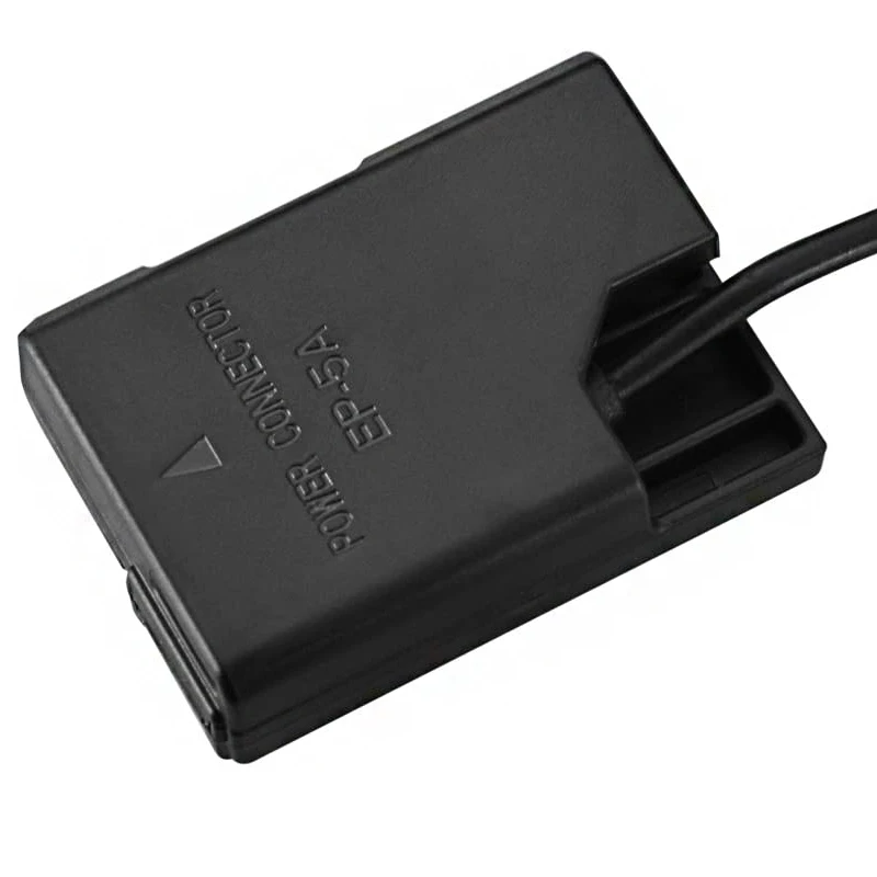 Gonine EP-5A تيار مستمر مقرنة استبدال نيكون EL-14/EL-14A شاحن بطارية مع 4.0*17 مللي متر تيار مستمر تلميح للكاميرا نيكون D5500 Coolpix D7800