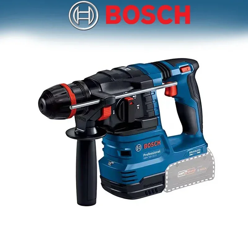 BOSCH GBH18V-22X 18V Professional Rotating Electric Hammer Brushless Impact Drill Concrete Steel Power Tool