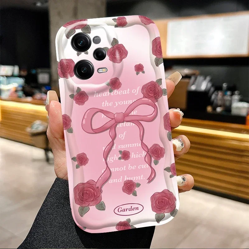 حافظة فاخرة على شكل فراشة ثلاثية الأبعاد لهاتف Xiaomi Redmi Note 14 13 12 11 10 9 Pro Plus 14S 12S 11S 10S 9S Redmi 14C 14R 13C 12 4G 5G