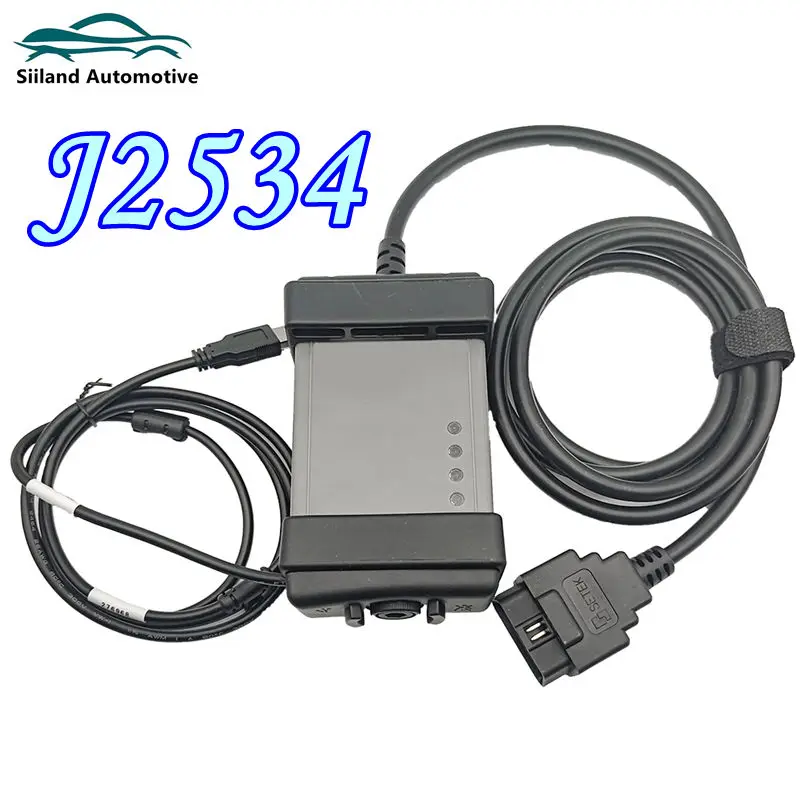 Latest DICE J2534 1:1 DICE 2014D J2534 Protocol Control Module Maintenance OBD2 Car Diagnostic Scanner Tool Fast Shipping