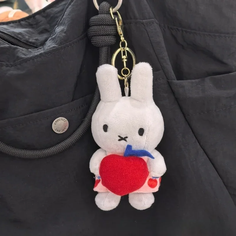 

Kawaii Miffy Fruit Series Miffys Брелок Плюшевая Кукла Мини Белый Кролик Школьная Сумка Очаровательная Кукла Брелок Девушка Аниме Девушка Подарочные Игрушки