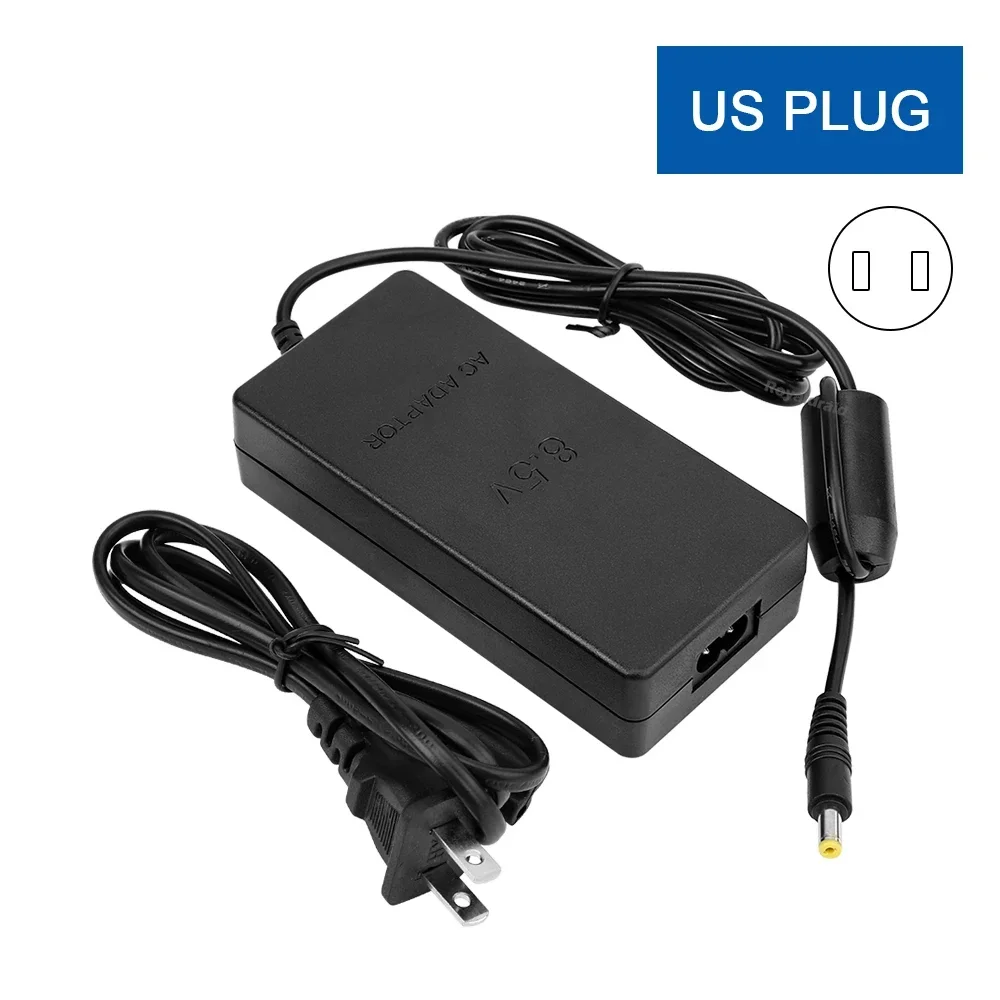 EU-Stecker für PS2-Konsole Slim AC-Adapter Ladekabel Stromversorgung AC100~240V 50/60HZ DC 8,5V--5,65A – Detail 13