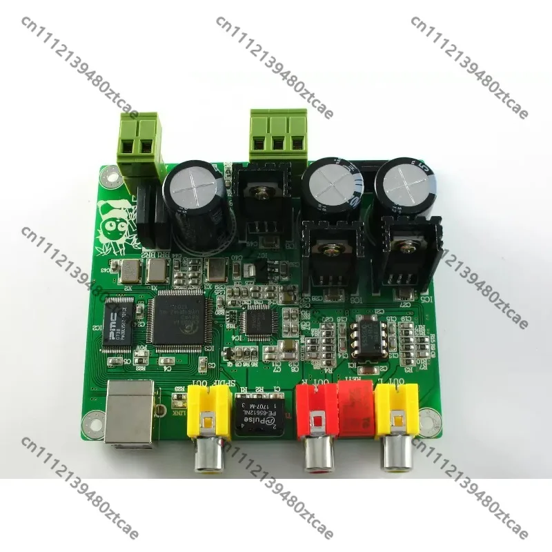 HiFi Digital Sound Decoder Device With Integrated Regulated Power Module USB Input High Resolution Audio Conversion Equipment