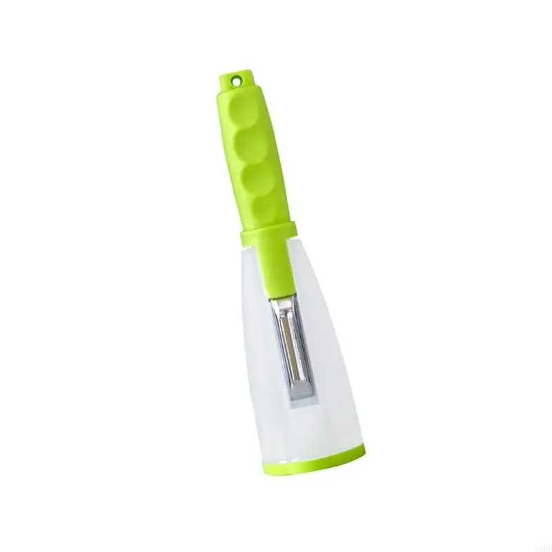 مقشرة خضروات عملية محمولة باليد مع أجزاء قابلة للفصل وغطاء شفرة آمن