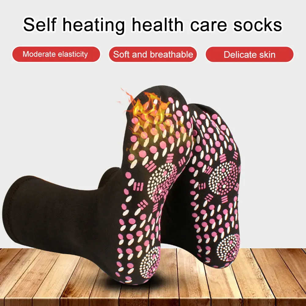 

Winter Warm Socks Self Heating Socks For Men Women Outdoor Sports Heated Socks Massage Foot Warmer For Fishing Camping Skiing