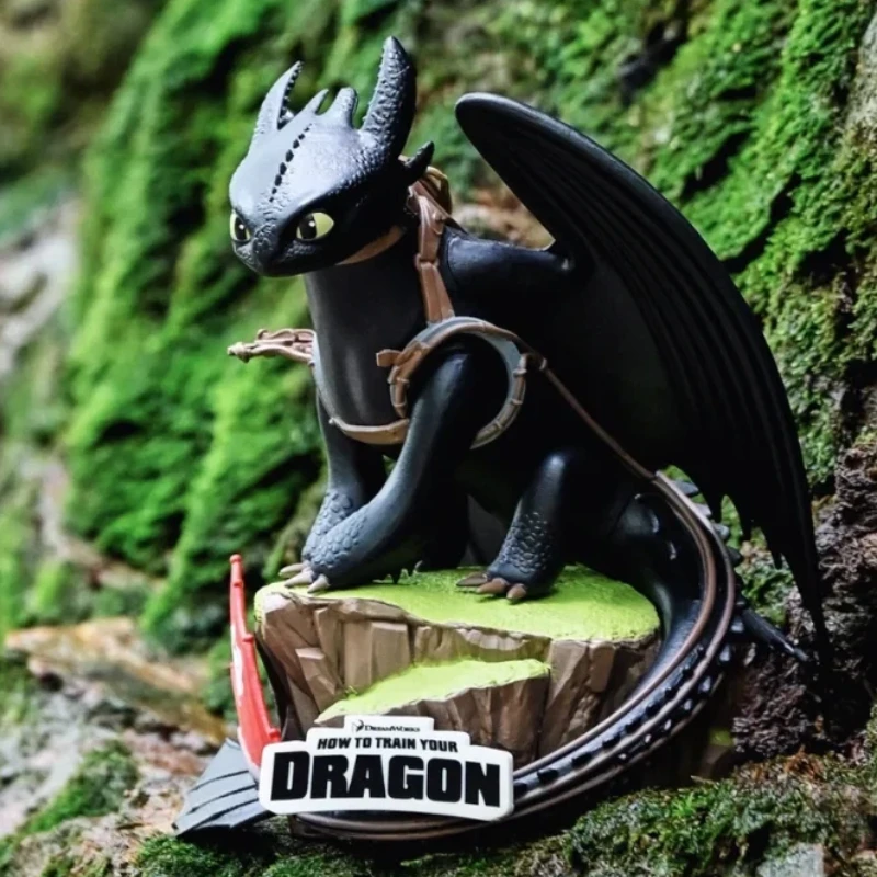 

Beast Kingdom Toothless Night Fury Figurine How To Train Your Dragon D Stage 172 Collectible Statue Desktop Home Decor Display